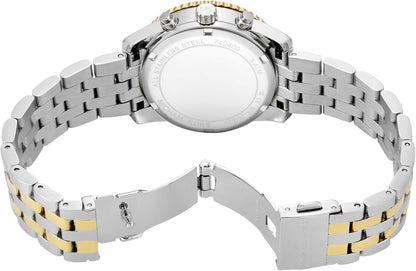 Michael Kors Bryant Chronograph Women's Watch, Stainless Steel and Pavé Crystal Watch for Women