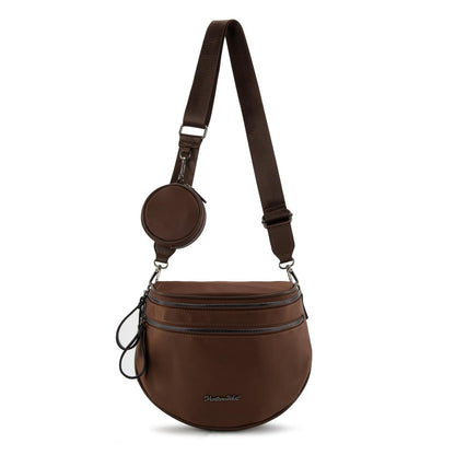 Montana West Bum Bag Nylon Crossbody Bags Mom Purse with with Coin Purse