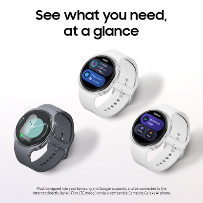 Samsung Galaxy Watch 8 Classic (2025), Black, 46mm, Bluetooth Smartwatch | Cushion Design, Rotating Bezel, Sleep and Running Coach, Energy Score [US Version, Amazon Exclusive 2Yr Warranty]