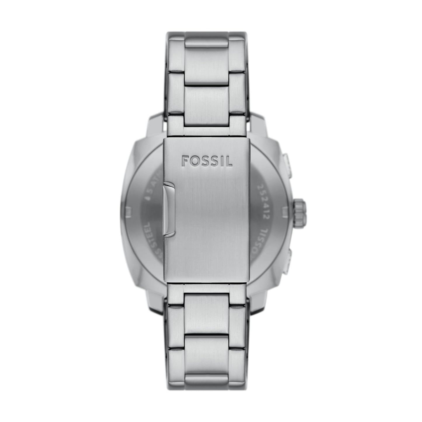 Fossil Men's Watch, Machine Stainless Steel Chronograph Watch for Men