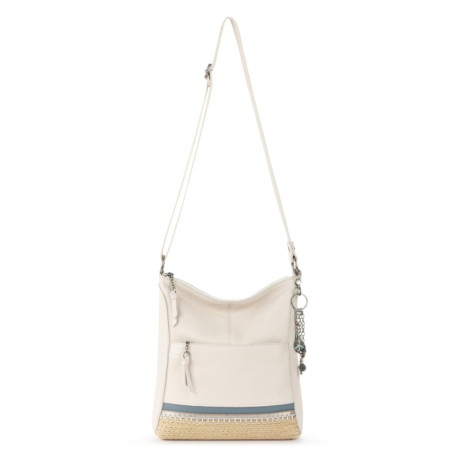 The Sak Lucia Leather Crossbody Purse - Premium Leather Women's Handbag for Everyday & Travel - Cross Body Bag With Zipper