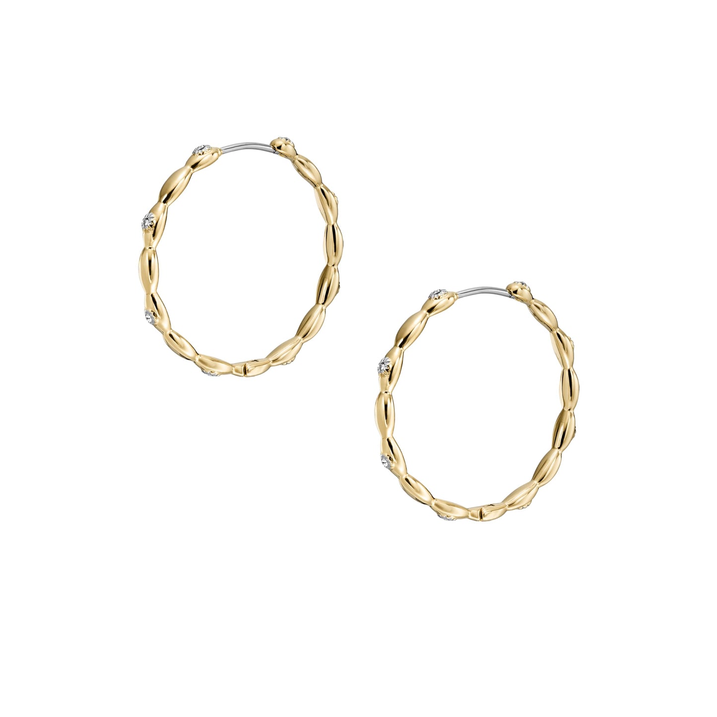 Fossil Women's Stainless Steel Dangle/Drop or Hoop Earrings for Women