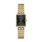 Roberto Marino RM1982 Women’s Luxury Watch Rectangular Gold – Japanese Quartz Movement, Vintage Stainless Steel Design, Silver Dial, Elegant Dress Timepiece, 3ATM Water Resistant – Reloj para Mujer