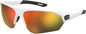 Under Armour Men's Playmaker Wrap Sunglasses, Matte White/Black, 72mm, 10mm