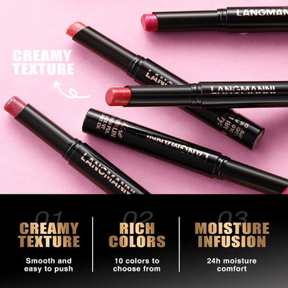 12Pcs Velvet Matte Lipstick Set, Nude to Dark Shades, Long-Lasting,Color A | Highly pigmented matte color, smooth creamy glide, waterproof wear, nude-to-dark tones, ideal for daily makeup or gifting