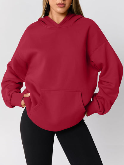 AUTOMET Womens Oversized Hoodies Trendy Pullover Sweatshirts | Comfrt Wear, Oversized Fit Soft Fleece Pullover, Perfect For Trendy Streetwear, College Outfits, And Daily Home Wear