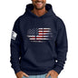 Ymosrh Mens Patriotic Hoodies USA Flag Print Hooded Sweatshirt Pullover Casual Fashion Hoodie, M-6XL
