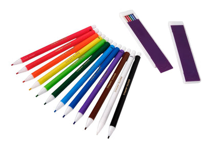 Crayola Clicks Retractable Tip Markers (10ct), Washable Cone Tip Art Marker Set, Cute Aesthetic School Supplies, Classroom Must Haves, Ages 3+