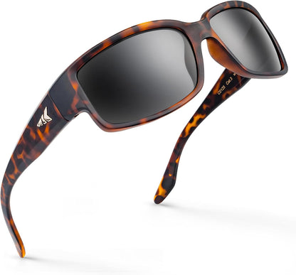KastKing Skidaway Polarized Sport Sunglasses for Men and Women,Ideal for Driving Fishing Cycling and Running,UV Protection