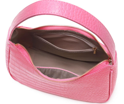 CYHTWSDJ Shoulder Bags for Women, Cute Hobo Tote Handbag Mini Clutch Purse with Zipper Closure