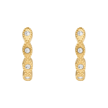 Fossil Women's Stainless Steel Dangle/Drop or Hoop Earrings for Women