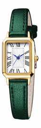BESTKANG Leather Strap Watches for Women Elegant Dainty Ladies Watch Vintage Rectangle Women Quartz Wrist Watch