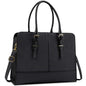 Laptop Bag for Women 15.6 Inch Leather Work Tote Briefcase Business Computer Shoulder Bag Large Capacity Waterproof Office Messenger Handbag Professional Teacher Nurse Carryall