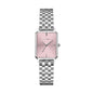 Roberto Marino RM1982 Women’s Luxury Watch Rectangular Gold – Japanese Quartz Movement, Vintage Stainless Steel Design, Silver Dial, Elegant Dress Timepiece, 3ATM Water Resistant – Reloj para Mujer