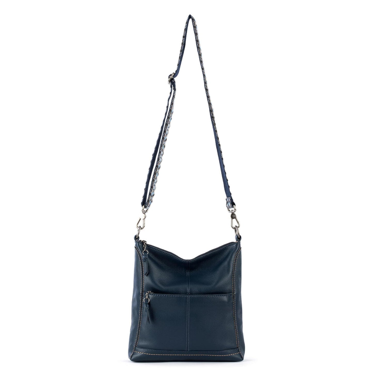 The Sak Lucia Leather Crossbody Purse - Premium Leather Women's Handbag for Everyday & Travel - Cross Body Bag With Zipper