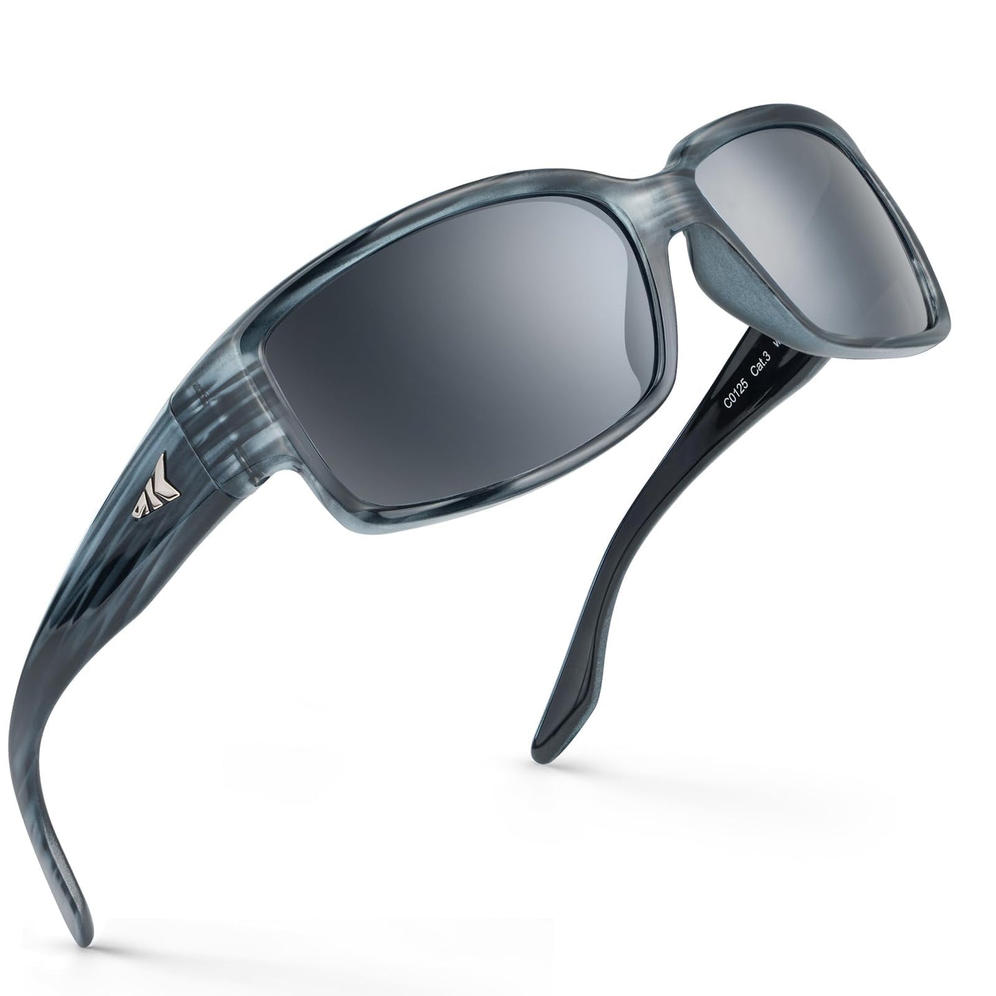 KastKing Skidaway Polarized Sport Sunglasses for Men and Women,Ideal for Driving Fishing Cycling and Running,UV Protection