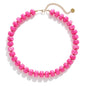 Chunky Beaded Choker Necklace for Women Summer Beach Acrylic Beads Necklaces Trendy Boho Statement Colorful Necklace Jewelry Accessories