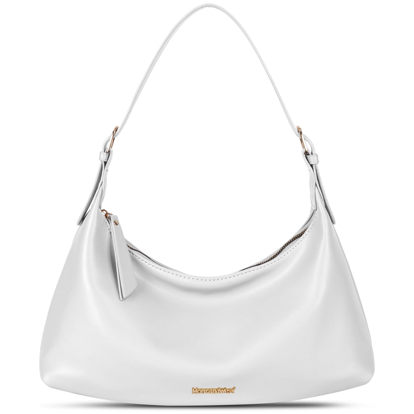 Montana West MEDIUM Shoulder Purses for Women Crescent Hobo Bags Trendy Purses