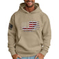 Ymosrh Mens Patriotic Hoodies USA Flag Print Hooded Sweatshirt Pullover Casual Fashion Hoodie, M-6XL