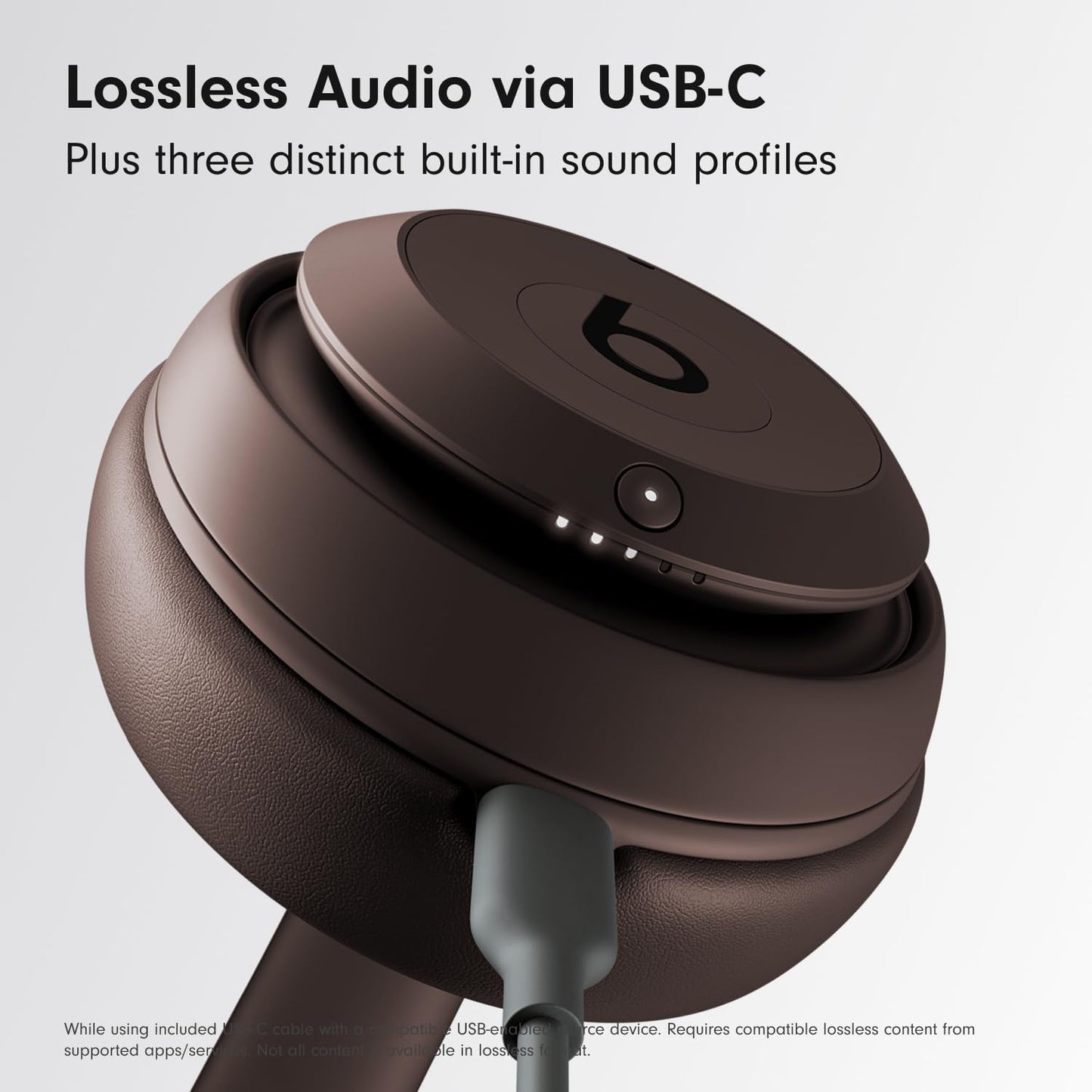 Beats Studio Pro Premium Wireless Over-Ear Headphones- Up to 40-Hour Battery Life, Active Noise Cancelling, Great for Travel & Commuting, Apple & Android Compatible - Exclusive Sand Gray