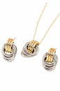 Gold Knot Pendant Necklace for Women Gold Statement Geometric Necklace Dainty Link Choker Necklace Trendy Jewelry Accessories