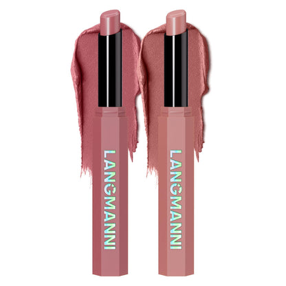 12Pcs Velvet Matte Lipstick Set, Nude to Dark Shades, Long-Lasting,Color A | Highly pigmented matte color, smooth creamy glide, waterproof wear, nude-to-dark tones, ideal for daily makeup or gifting