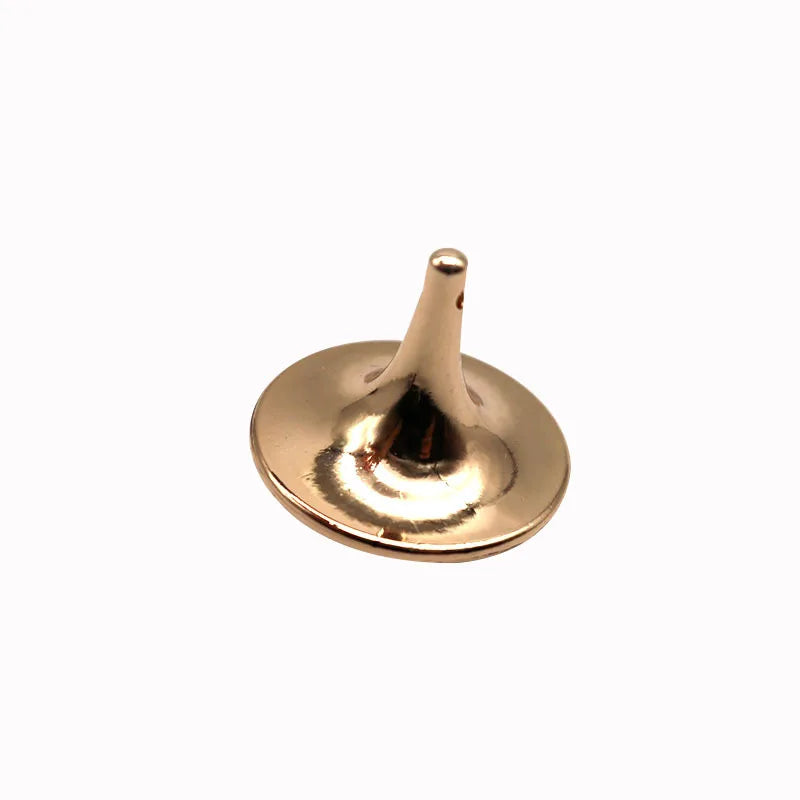 Metal Gyro Hot Movie Totem Silver Hand Spinning Top Fingertips Small Cyclone Gyroscope Antistress Fidget Toys For Children Gifts