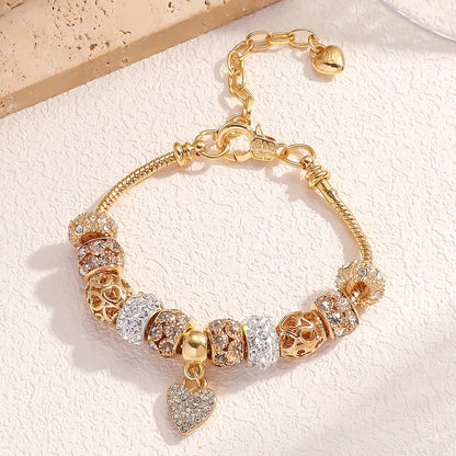 1 Women's Fashion Panjiadorado Element Love Bracelet, Suitable for Dating, Travel Banquets, Parties, Festivals, Fashion Gifts