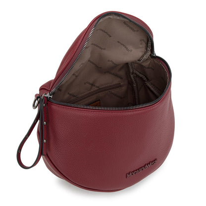 Montana West Crossbody Bag for Women, Large Bum Bag Purse Soft Vegan Leather Travel Fanny Pack with Coin Purse