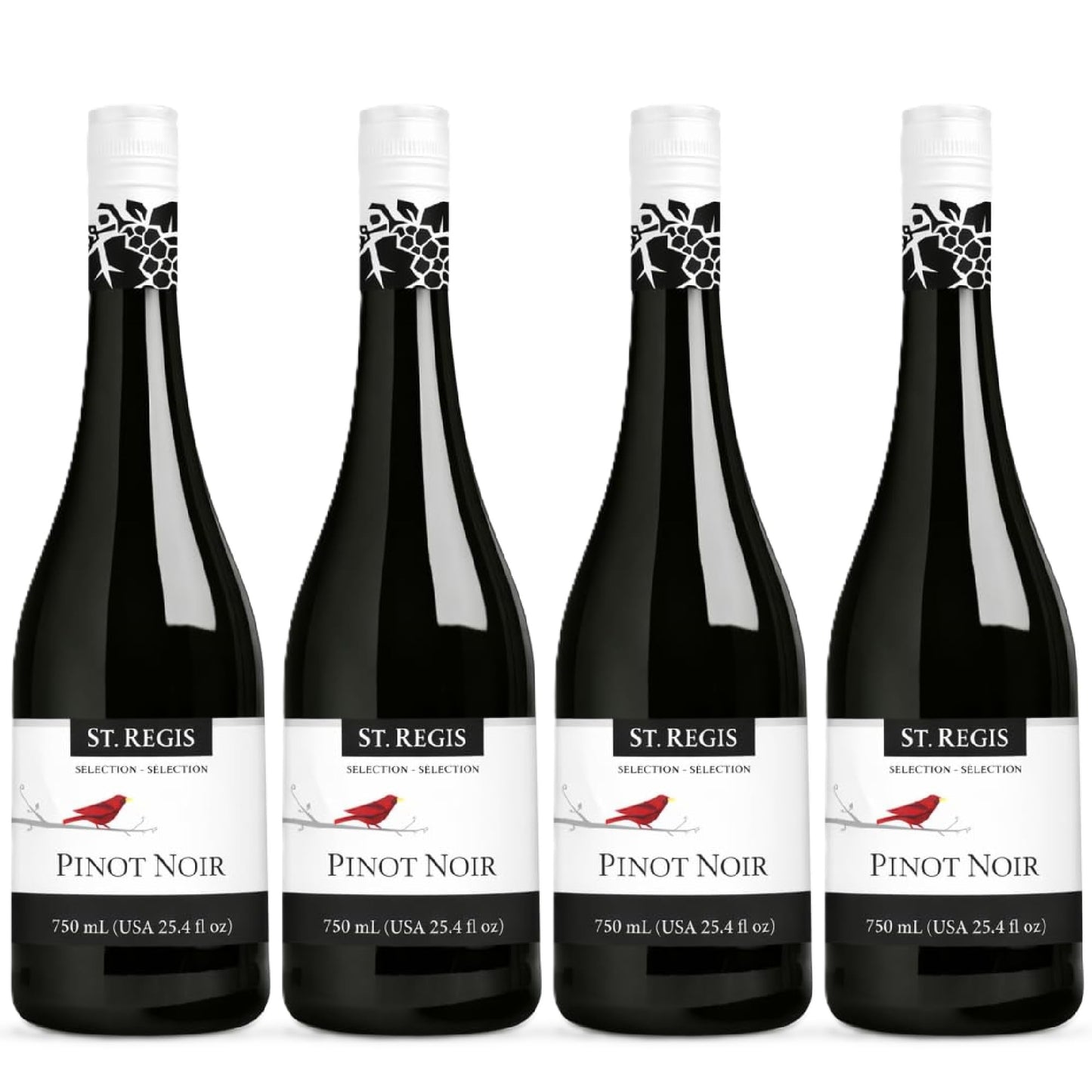 ST. REGIS Non-Alcoholic Cabernet Sauvignon, 25.4 Fl Oz (2 Pack) - Low Calorie, Low Sugar - Fruity & Spicy Rich Flavor from Spain