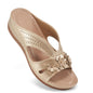 Sandals for Women Wedge Shoes: Slip On Dressy Summer Comfortable Slides Sandals 2026 Casual Memory Foam Platform Shoes