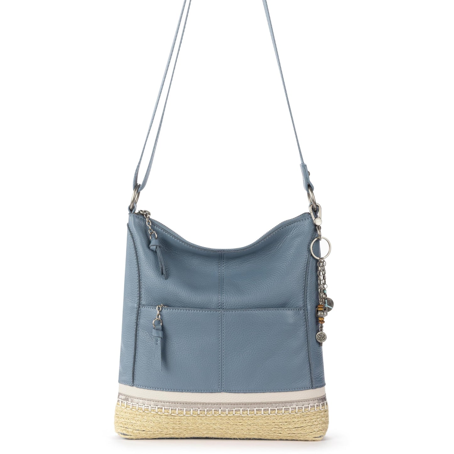 The Sak Lucia Leather Crossbody Purse - Premium Leather Women's Handbag for Everyday & Travel - Cross Body Bag With Zipper