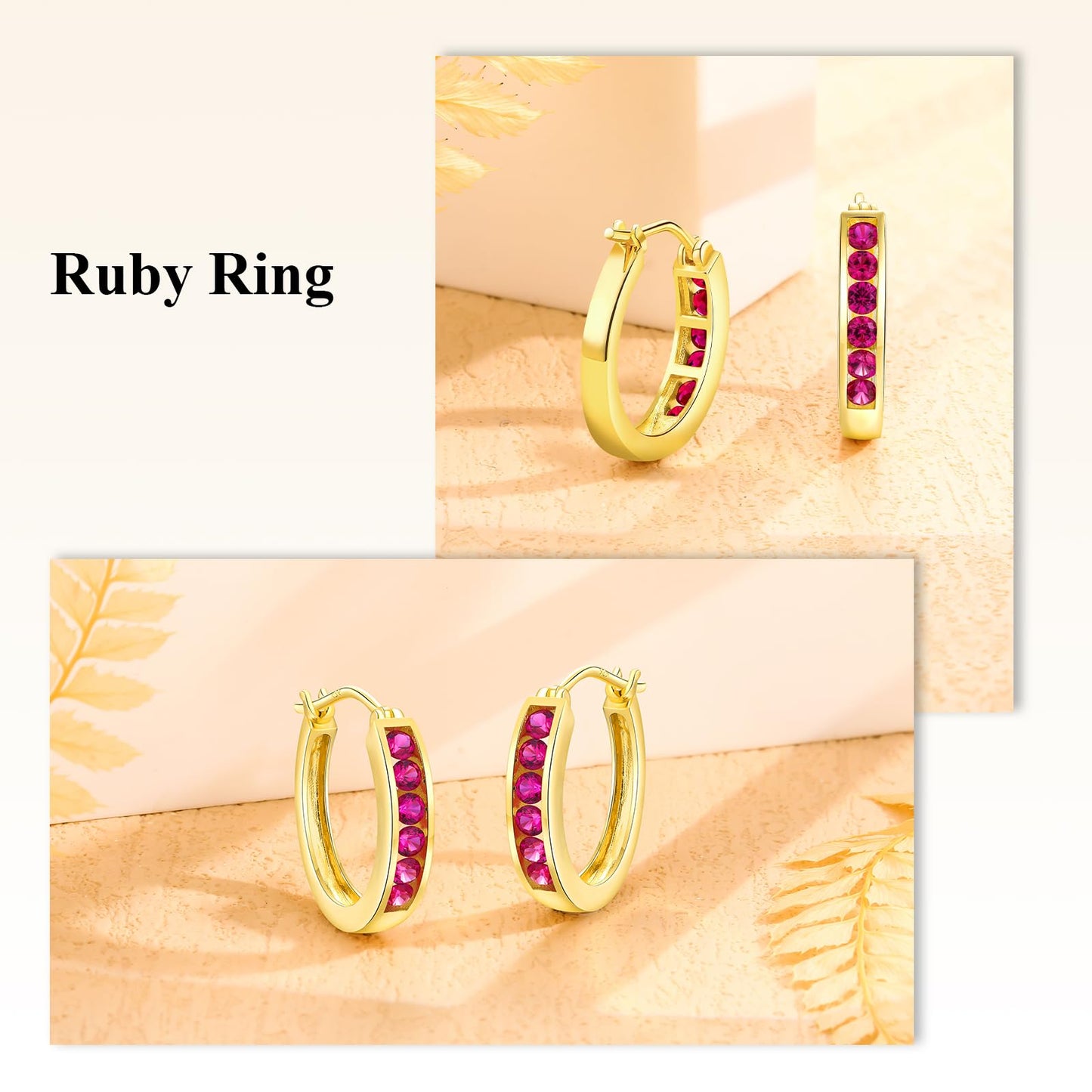Channel Set Small Huggie Hoop Earrings Sterling Silver or 14K Gold Color,Lightweight Hypoallergenic CZ Diamond Chunky Hoop Earrings for Women