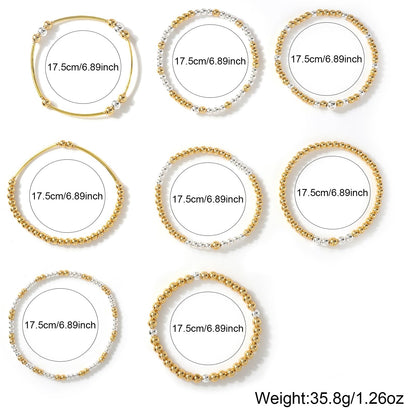 14K Gold Plated Pearl Beaded Cross Bracelets Stack Set for Women,Stretch Boho Colorful Christian Beads Ball Jewelry Friendship Summer Trendy Gift