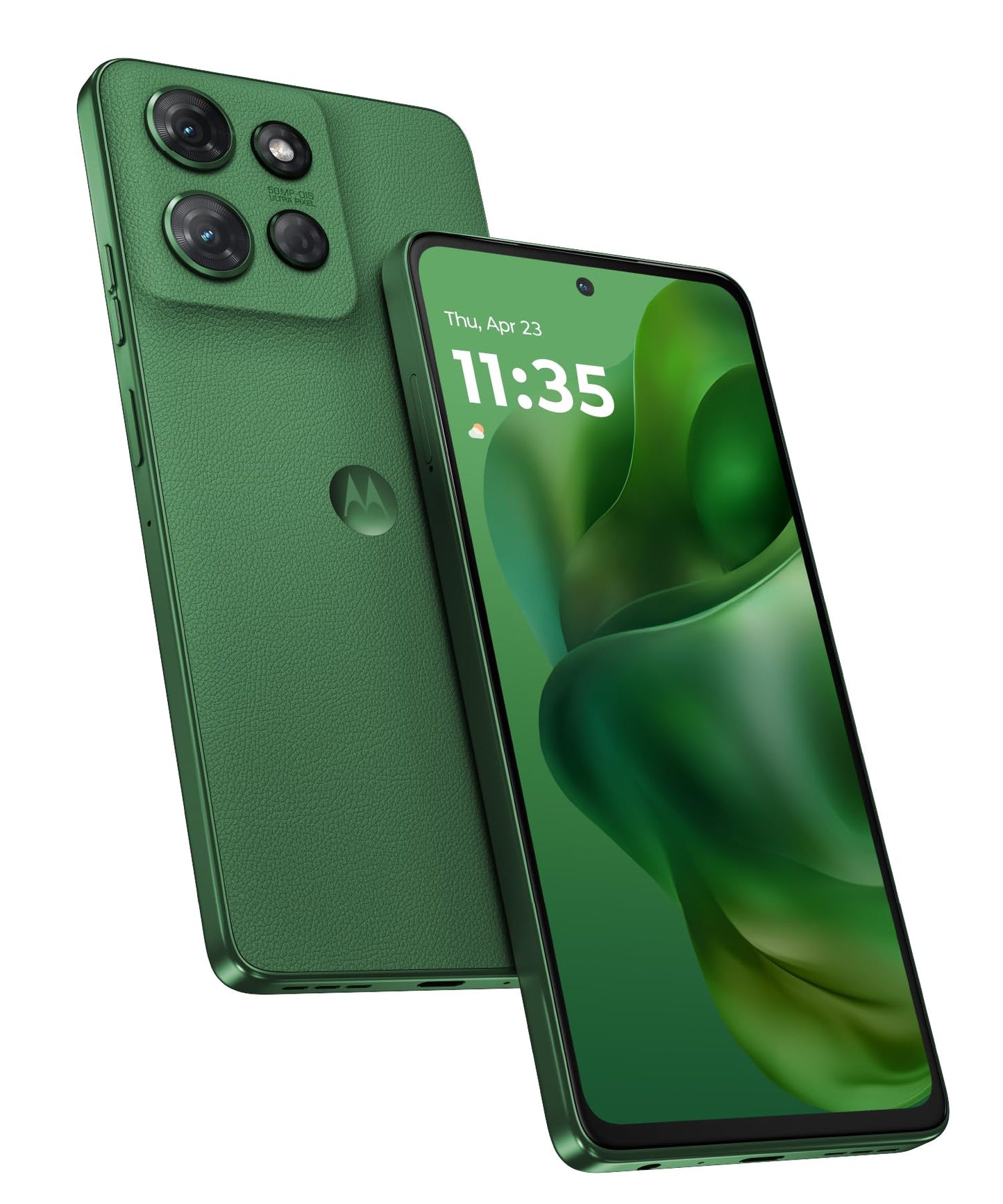 Moto G - 2025 | Unlocked | Made for US 4/128GB | 50MP Camera | Forest Gray