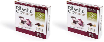 BROADMAN CHURCH SUPPLIES Pre-filled Communion Fellowship Cup, Juice and Wafer Set, 100 Count