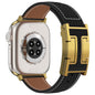 Leather Magnetic Watch Band Compatible with Apple Watch Ultra Band 49mm 46mm 45mm 44mm 42mm 41mm 40mm 38mm Replacement Strap for Women Men iWatch Ultra 3/2/1/SE3/Series 11/10/9/8/7/6/5/4/3/2/1