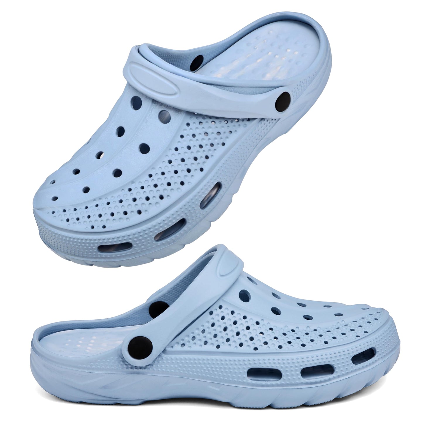 Women Men Orthopedic Clogs Arch Support Garden Shoes Sandals Slippers with Plantar Fasciitis Insoles