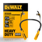 DEWALT Heavy Duty Magnetic Bluetooth Neckband Headphones, Wireless Around the Neck Earbuds w/30H Runtime+Noise Isolation, HandsFree Magnetic Wireless Earphones w/Mic Bluetooth Headsets - Black Edition
