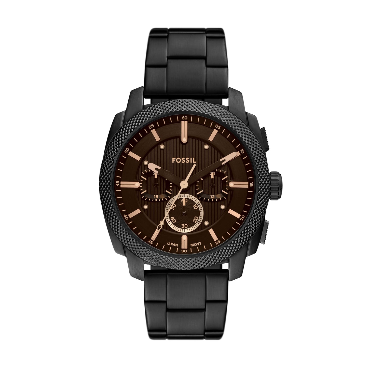 Fossil Men's Watch, Machine Stainless Steel Chronograph Watch for Men