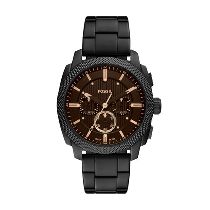 Fossil Men's Watch, Machine Stainless Steel Chronograph Watch for Men