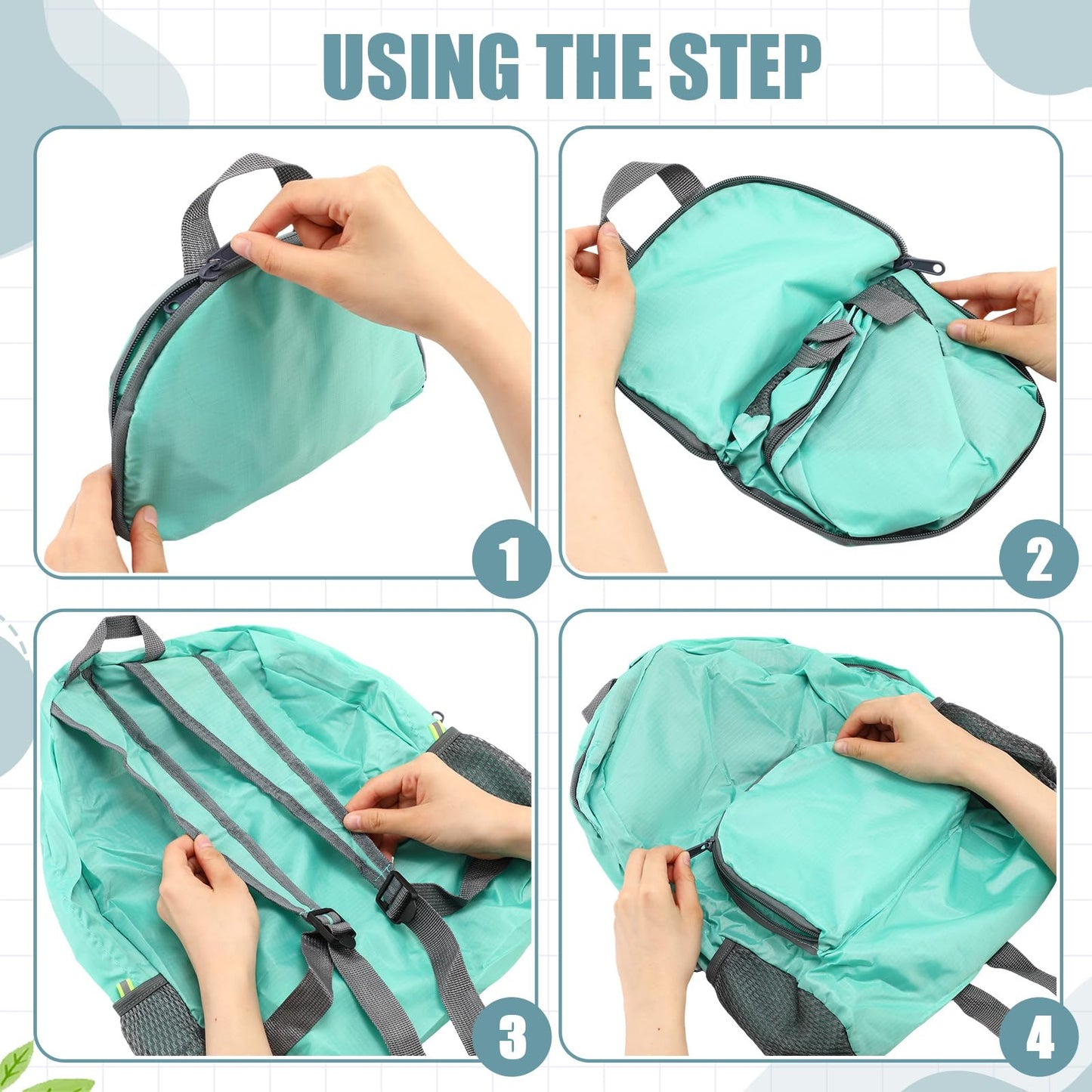 Jexine 10 Pcs Backpacks in Bulk 16.5 Inches Back Pack Basic Backpack for Adult Lightweight Outdoor Travel Book Bags(Sunny Pastel)