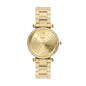 Fossil Women's Watch and Bracelet Set, Carlie Three-Hand Stainless Steel Watch for Women and Bracelet Set