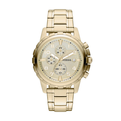 Fossil Men's Watch, Dean Quartz Stainless Steel Chronograph Watch for Men