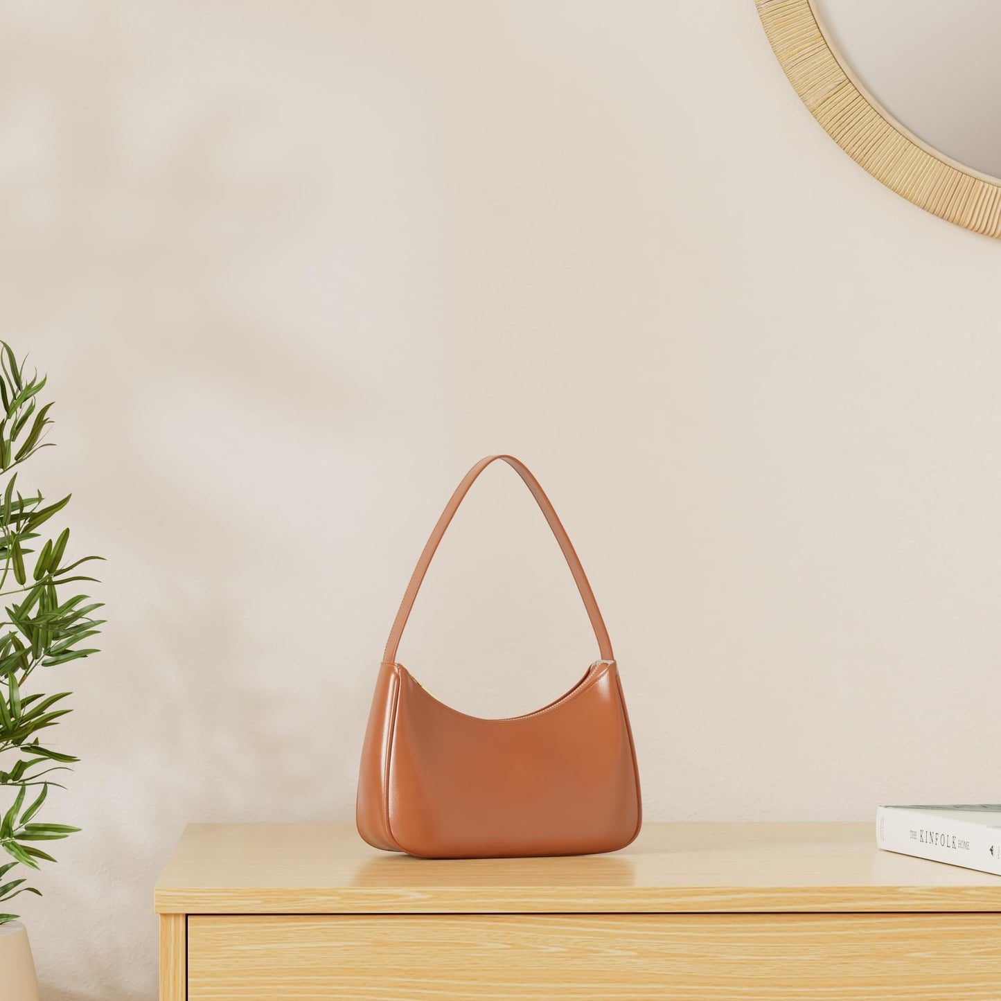 CYHTWSDJ Shoulder Bags for Women, Cute Hobo Tote Handbag Mini Clutch Purse with Zipper Closure