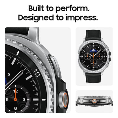 Samsung Galaxy Watch 8 Classic (2025), Black, 46mm, Bluetooth Smartwatch | Cushion Design, Rotating Bezel, Sleep and Running Coach, Energy Score [US Version, Amazon Exclusive 2Yr Warranty]