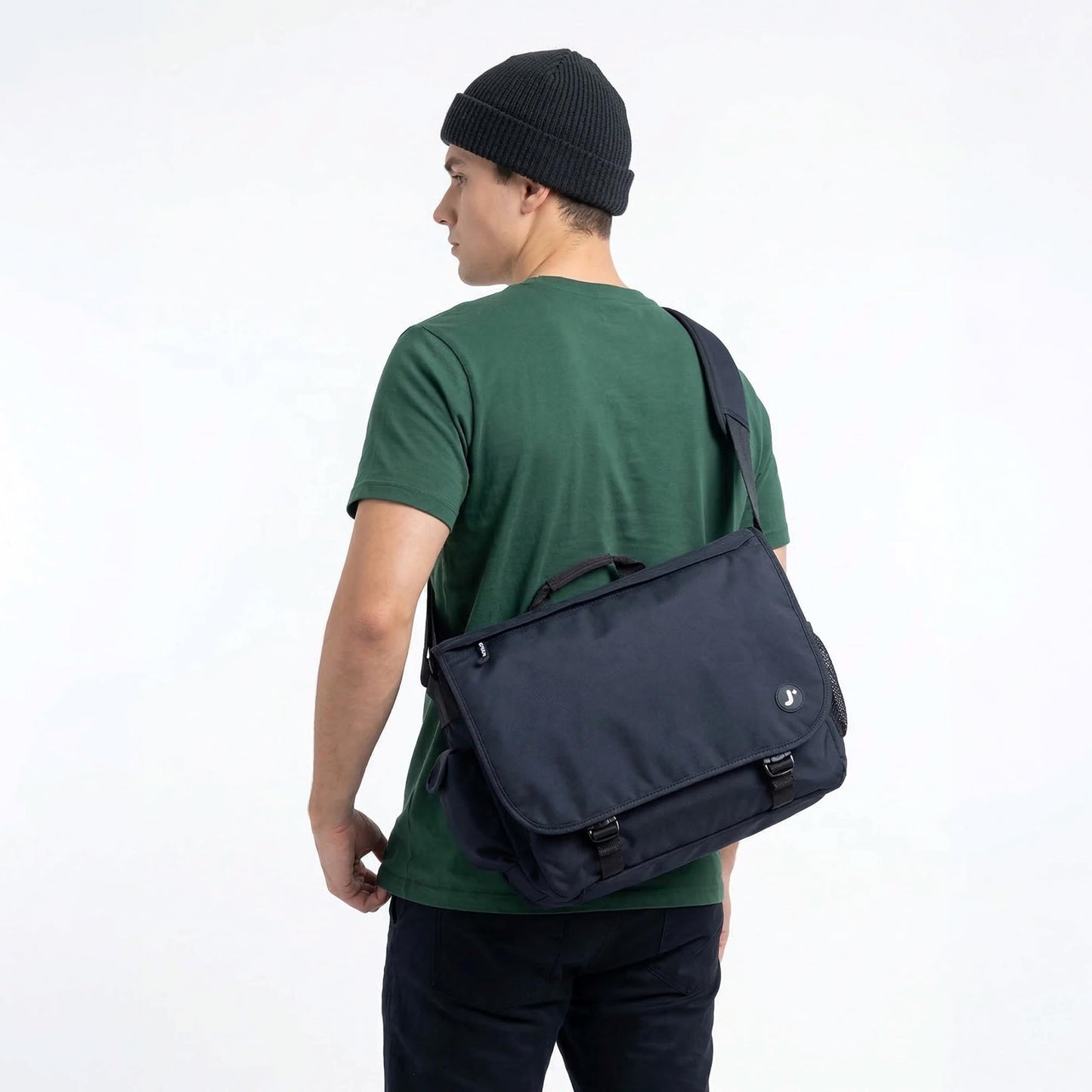 J World New York Thomas Laptop Messenger Bag for Women & Men. Kids Computer Bookbag