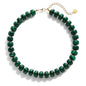 Chunky Beaded Choker Necklace for Women Summer Beach Acrylic Beads Necklaces Trendy Boho Statement Colorful Necklace Jewelry Accessories