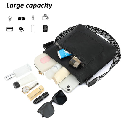TANTOMI Crossbody Bags for Women Casual Crossbody Purses for Women Travel Shoulder Bag Handbags with Adjustable Strap