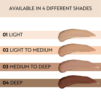 M. Asam Magic Finish Make-up Mousse (1.01 Fl Oz) | 4in1 Primer, Foundation, Concealer & Powder With Buildable Coverage, Hides Redness And Dark Spots, Light To Medium Skin